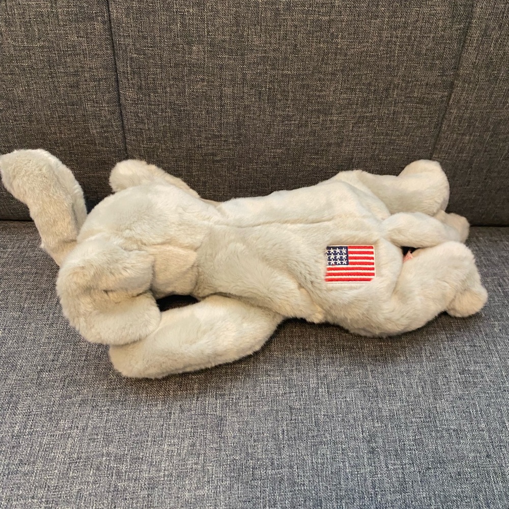 “Righty” elephant beanie baby large